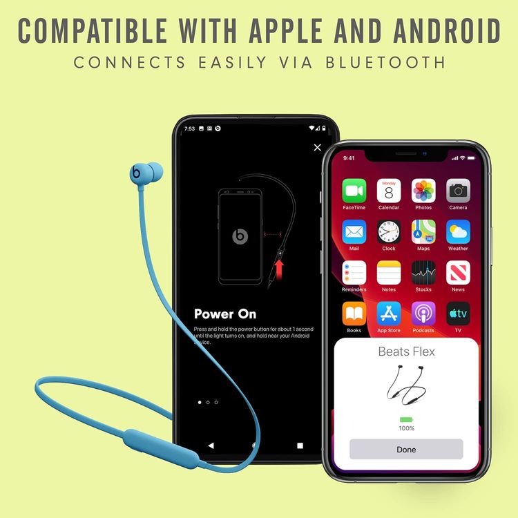 Beats MYMG2 Flex All-Day Wireless Earphones – Flame Blue