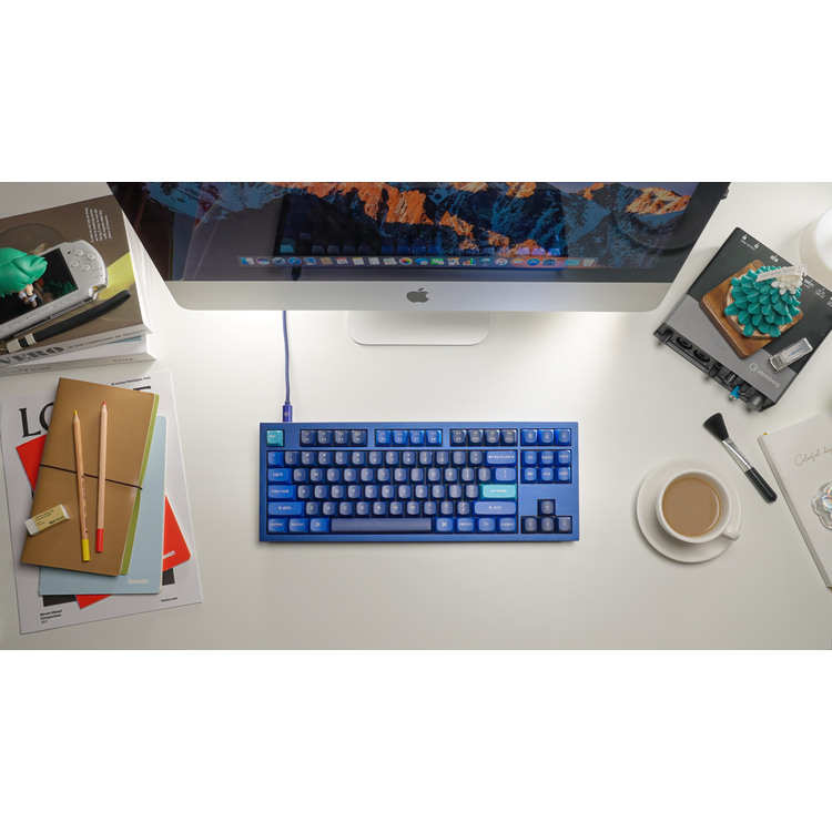 كيكرون Q3 QMK مخصص ساخن - البحريه الزرقاء