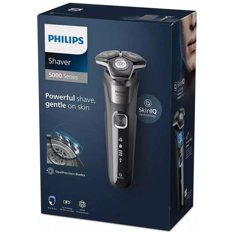 Philips Series 5000 Wet & Dry electric Shaver - S5887/10 - Gray