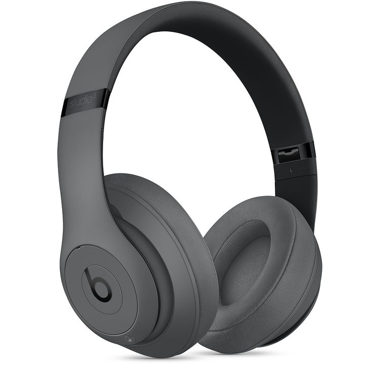 Beats Studio 3 Wireless Headphone A1914-GRY Studio 3 Wireless Headphone Sky line Collection, Active Noise Cancelling - Gray