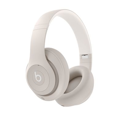 Beats Studio Pro Wireless/Wired Headphones with Iconic Sound, Portable & Lightweight Design, Head Tracking, Carrying Case - Sandstone