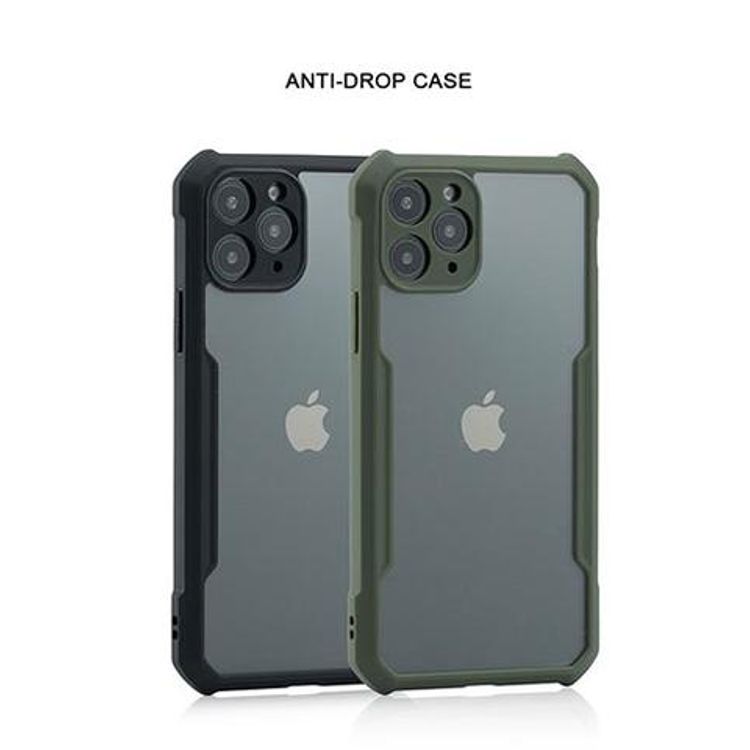 Green Lion Stylishly Tough Shockproof Case, High Classic Design, 360 Protection, Drop Protection, Shock-Absorption for iPhone 12 Pro Max ( 6.7 " ) Black