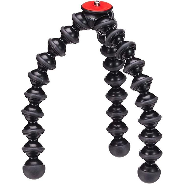Joby Gorilla Pod 1K Stand for Camera, Flexible legs - Black/Red