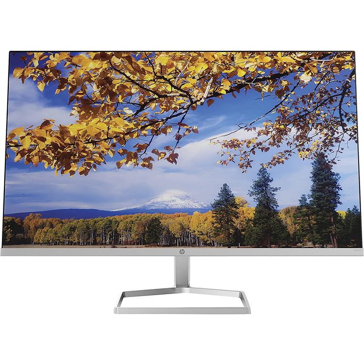 HP Monitor M27F Full HD IPS - Silver Black - 27 Inch