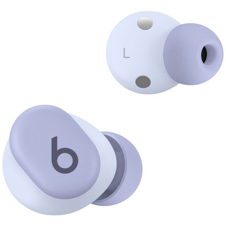 Beats Solo Buds True Wireless Earbuds, Built-in Microphone, USB-C Charging Interface, 18 Hours Battery Life - Arctic Purple