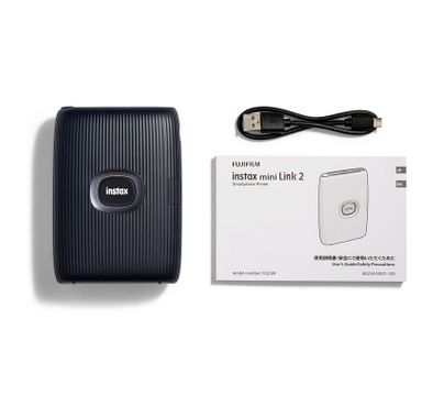  طابعة Instax FujiFilm Mini Link 2 للهواتف الذكية  - أزرق