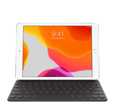 لوحة مفاتيح ذكية من ابل لأجهزة ايباد 7 و ايباد اير الجيل الثالث و ايباد برو 10.5 بوصات - اسود