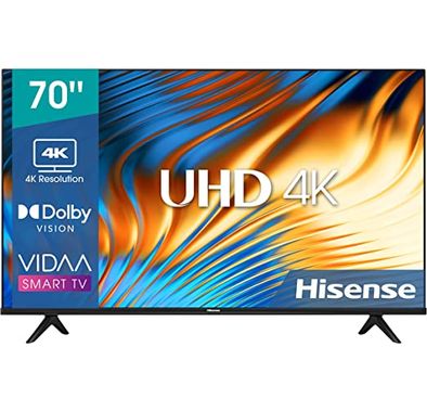 Hisense TV 4K UHD Smart VIDAA TV (2022 Model) - 70 Inch