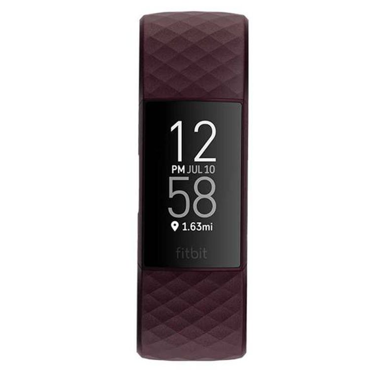 Fitbit Charge 4 Fitness and Activity Tracker ( NFC ) SE with Built-in GPS, Health & Fitness Tracker, 24/7 Heart Rate, 7-Day Battery Life Rosewood/Rosewood