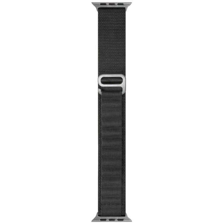 HYPHEN Watch Strap Nylon Loop for Apple Ultra (Medium) - Black