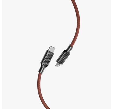 Green Lion Casablanca Type-C إلى Lightning - بني