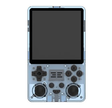 Porodo Gaming Arcade Pro Classic JELOS OS Portable Game Console with 4" IPS Display, Wi-Fi 2.4GHz, 3.5mm Audio Jack and Dual Micro SD Slot - Blue