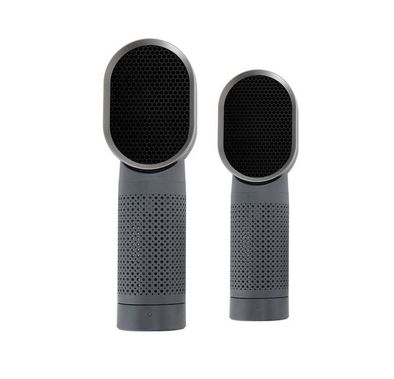 Pout Nose 1 Hepa Filter Air Purifier w/ H13-Grade HEPA Filter & Effective Carbon Cleaner for Home/Bedroom/Office - 3-Buttons Operation - 28Db Quiet Portable Air Cleaner -Cool Gray