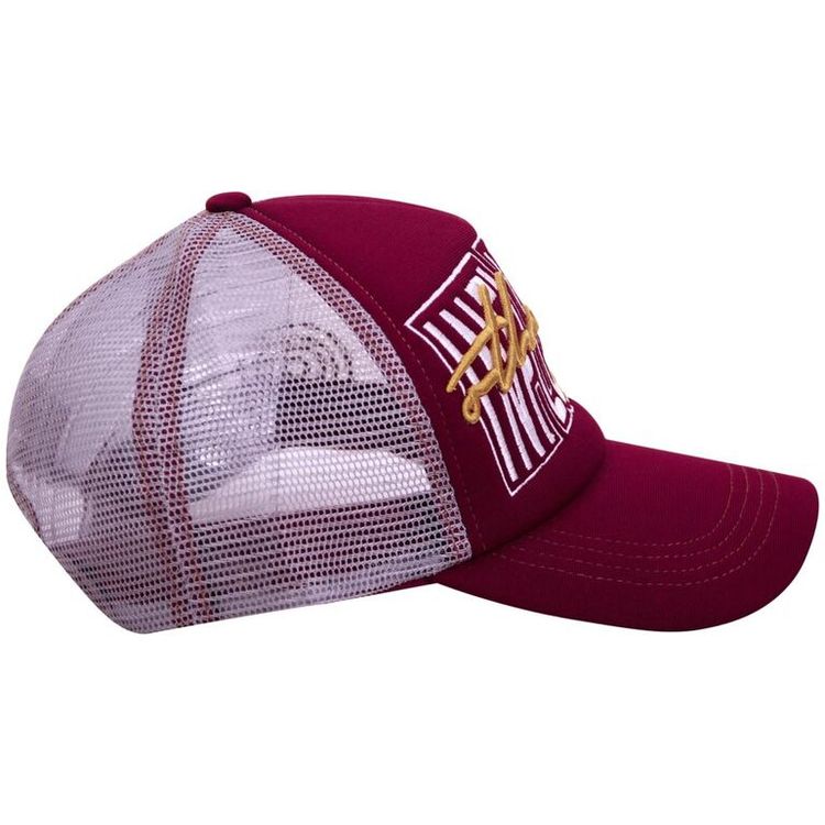 قبعة B180 Influence للجنسين من Trucker - كستنائي/أبيض