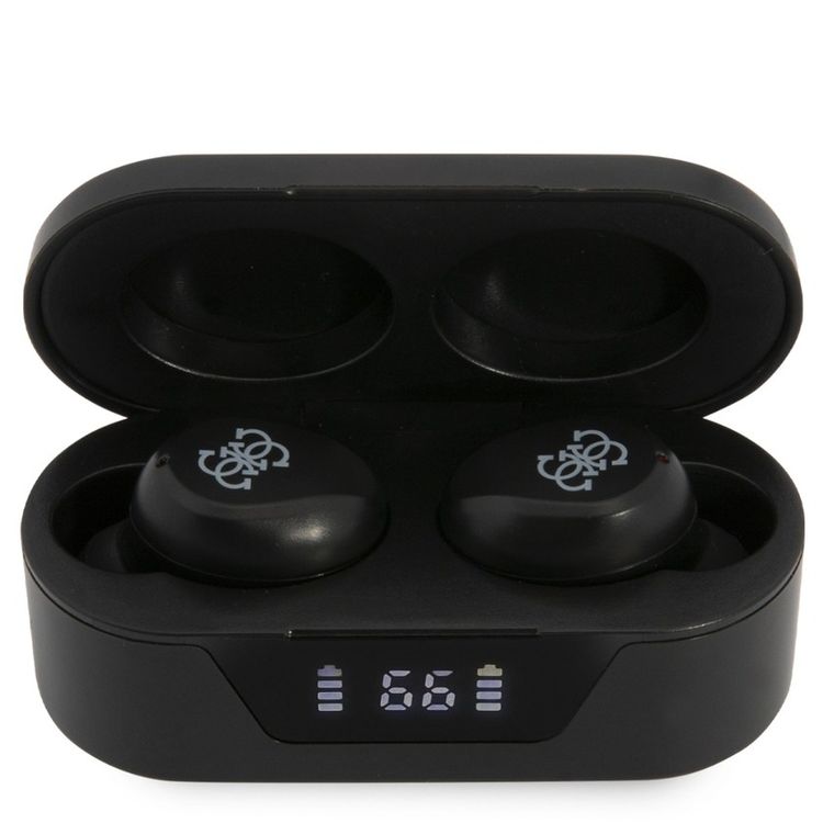 سي جي موبايل جيس GUTWST31EK سماعات أذن رقمية نسخة بلوتوث 5 ، شعار عالمي ، مقاومة للماء - أسود