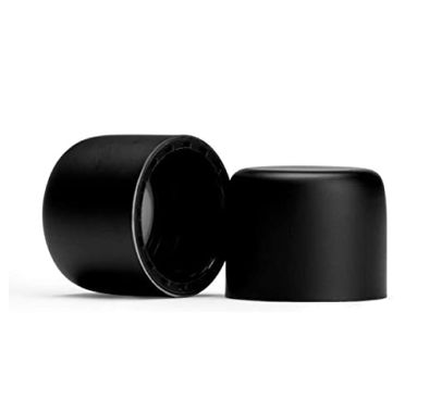 Metallic Stainless Steel Lid - Black