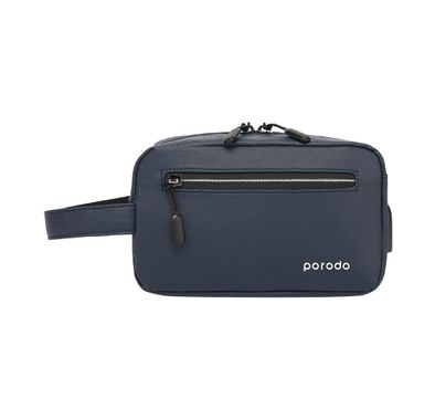 حقيبة تخزين متعددة الأقسام نمط الحياة من بورودو مقاومة للماء بتصنيف IPX3 بالتمويه مع مخرج شحن USB بقدرة 2A