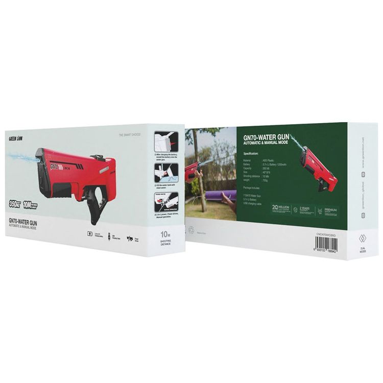 Green Lion GN70 Water Device Automatic & Manual Single Shot Mode, Leak Proof Seal, ABS Plastic Material