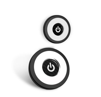 Green Lion Dublin Multifunctional LED, Touch/Switch ,Three Color Switch, Pure White, Ice Blue, Full Bright, USB charging - White