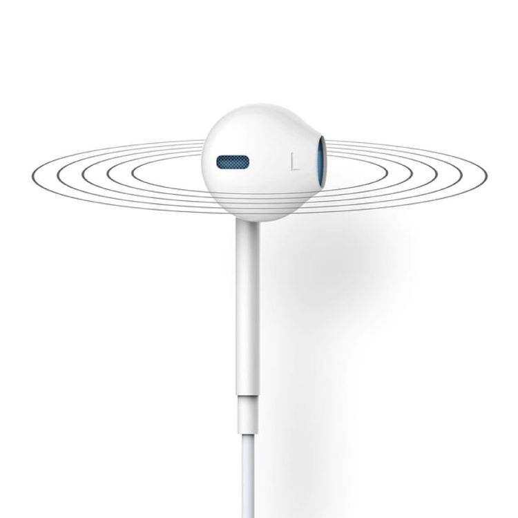 Devia Smart Earpods with Remote and Mic 3.5mm - White