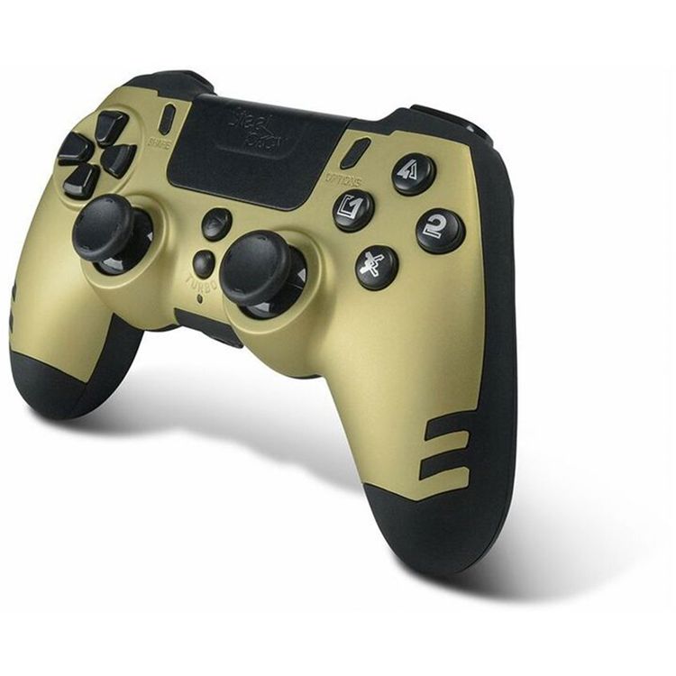 Steelplay Slim Pack Wireless Controller For PC/PS4 - Gold