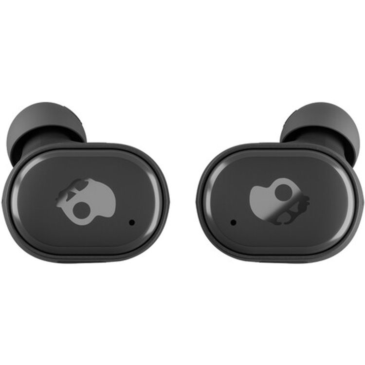 سماعات Skullcandy Grind اللاسلكية بالكامل للأذن، حتى 40 ساعة من عمر البطارية الإجمالي، كابل شحن سريع USB-C، ميزة مشاركة الصوت، التشغيل التلقائي/الاتصال - باللون الأسود