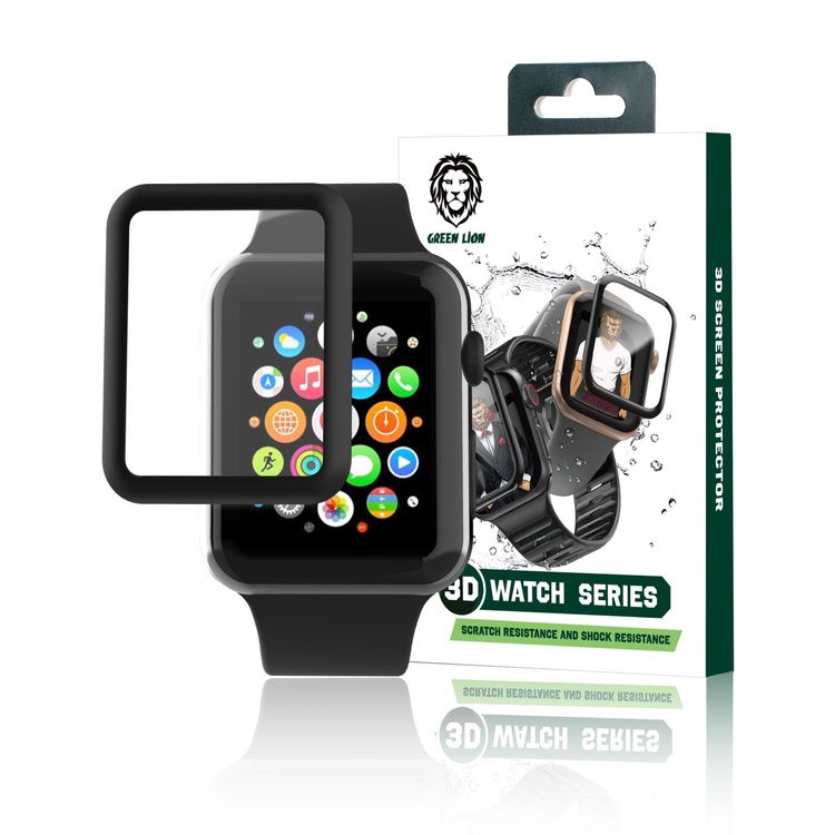 Green Lion Matte Tempered Glass Compatible for Apple Watch 41mm - Clear