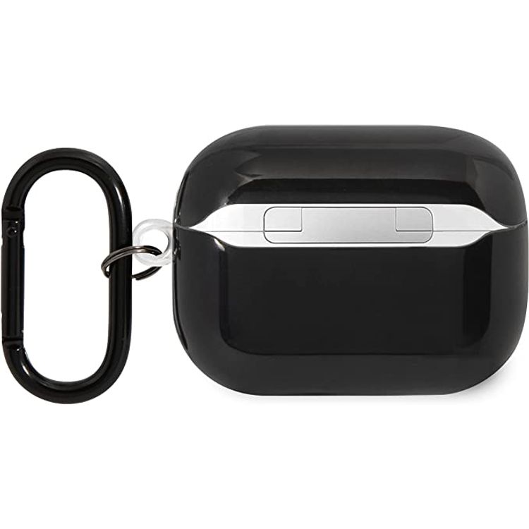 BMW M Collection Airpods Cases TPU Colored Multiple Lines And Logo Printed Glossy Compatible with Airpods Pro - Black