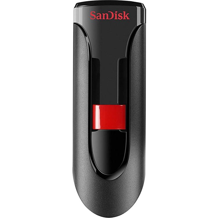 SanDisk Cruzer Glide 128GB USB 2.0 Flash Drive /External Storage -Black