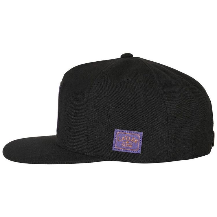 كايلر آند سونس قبعة سناباك باك كريزي لكن صحيح - أسود