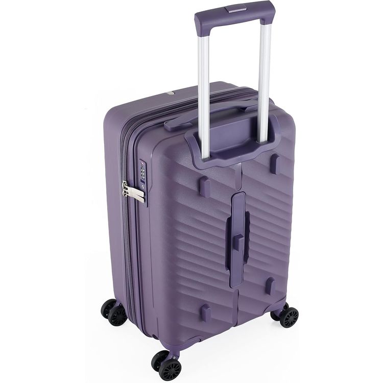 H.T Luggage Bag, Hard Case Polypropylene (PP) Material - Small/Purple