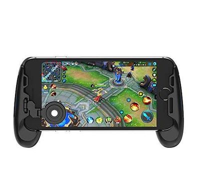 GameSir F1 Joystick Grip, Extended Handle Game Controller Ultra-Portable Five-Angle Gamepad for All Smartphone - Black