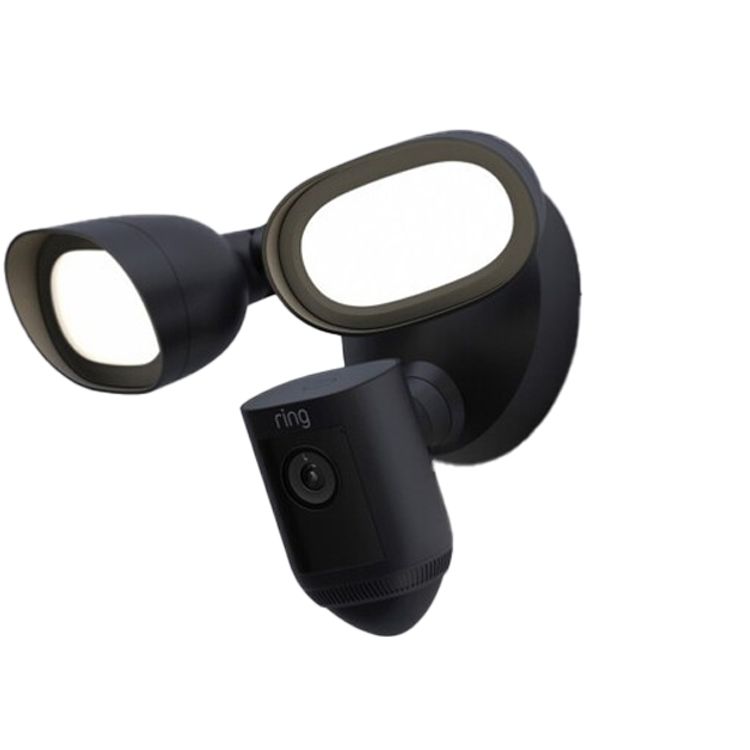 Ring Floodlight Cam Wired Pro | أسود