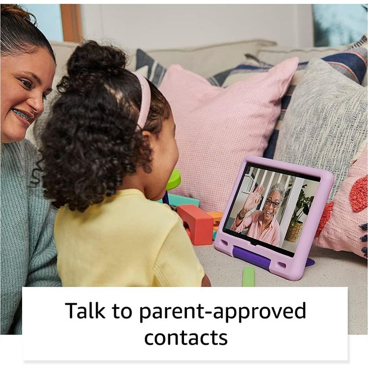 Amazon Fire HD 10 Kids Edition 9th Gen 32GB Blue 10.1-inch Kids Tablet, 3GB RAM, WiFi Only