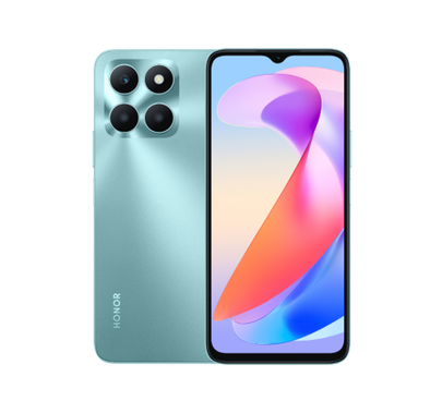 هاتف Huawei Honor X6a TRA إصدار، 6.56 بوصة، 4 جيجابايت رام، 128 جيجابايت تخزين، 50 ميجابكسل، شريحتي اتصال، أندرويد 13، GSM، HSPA، LTE - أزرق سماوي