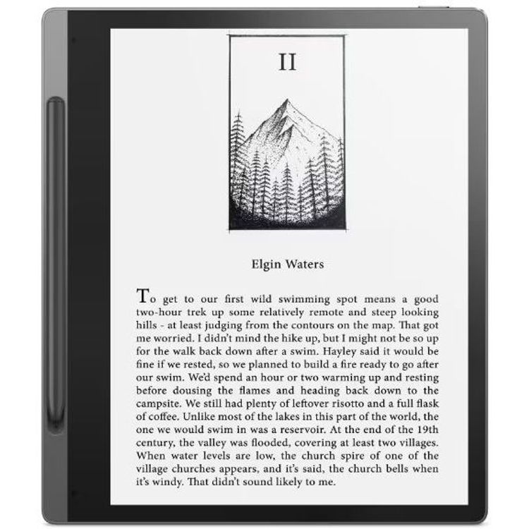 تابلت لينوفو الذكي الورقي [64 جيجابايت واي فاي] - رمادي