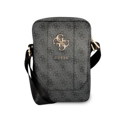 Guess 4G PU Tablet Bag with Big Metal Logo, Designed for 10"  Notebook  - Grey
