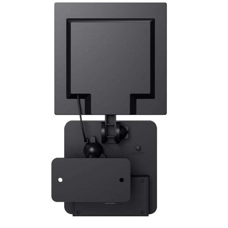 لايف ستايل من بورودو المصباح الشمسي الخارجي الذكي - أبيض