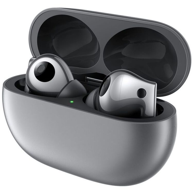 Huawei FreeBuds Pro 2 Earbuds, Dual-Speaker Earbuds, True Sound Pure Voice, ANC 2.0, Up to 120 Charging Time, Up to 580 mAh Battery Capacity - Silver Frost 
