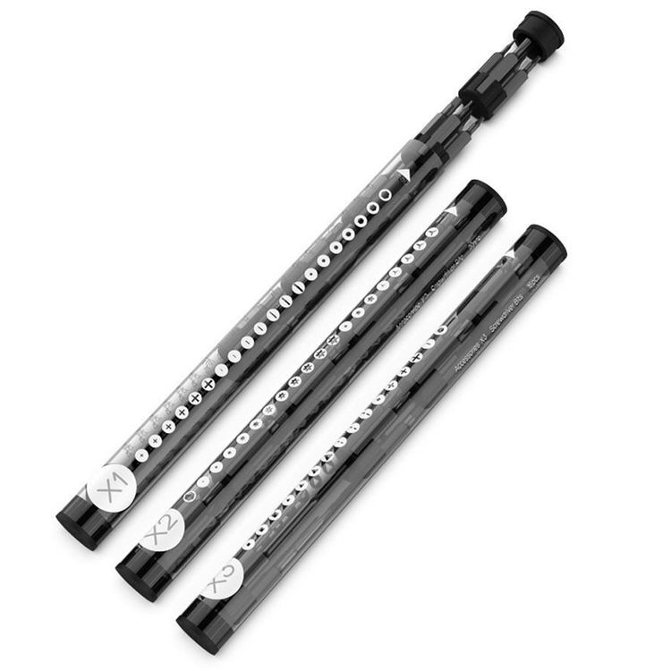 واوستيك 1F + مفك كهربائي (69 في 1) - فضي