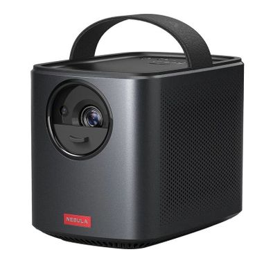 جهاز عرض الأفلام الذكي المحمول Nebula Mars II Pro مع حقيبة حمل رسمية من Mars - أسود
