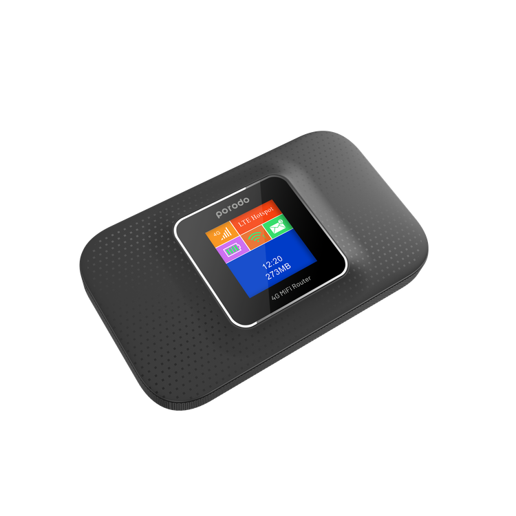 راوتر بورودو 4 جي إل تي إي / 3 جي محمول عالي السرعة - أسود