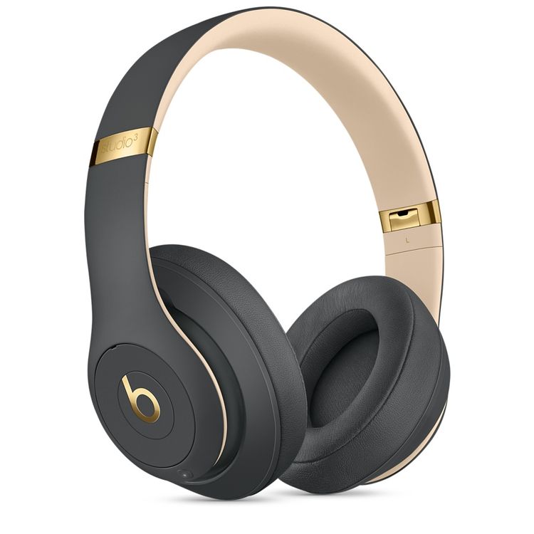 Beats Studio 3 Wireless Headphone A1914-SGY Studio 3 Wireless Headphone Sky line Collection, Active Noise Cancelling - Shadow Gray