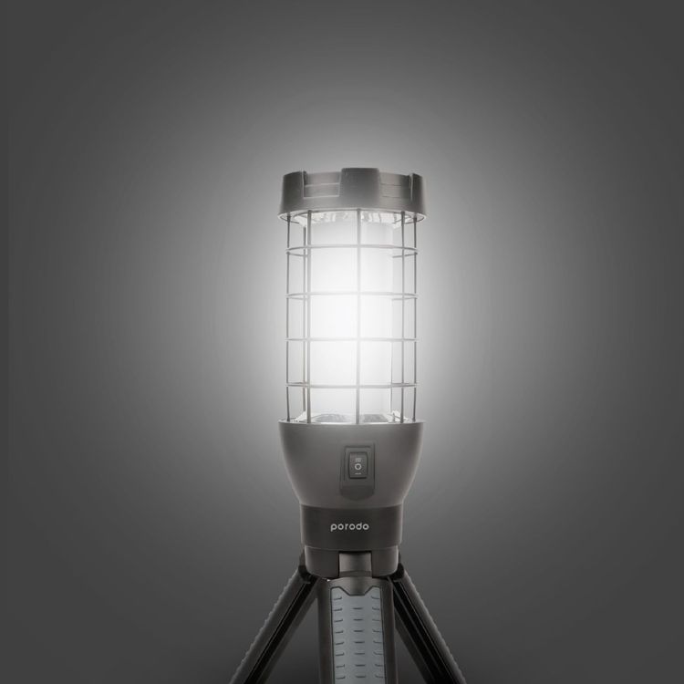 لايف ستايل من بورودو في الهواء الطلق مصباح ثلاثي القوائم - أسود