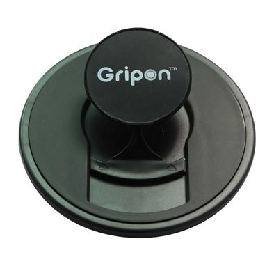 Gripon Micro Suction Tablet Holder - Black