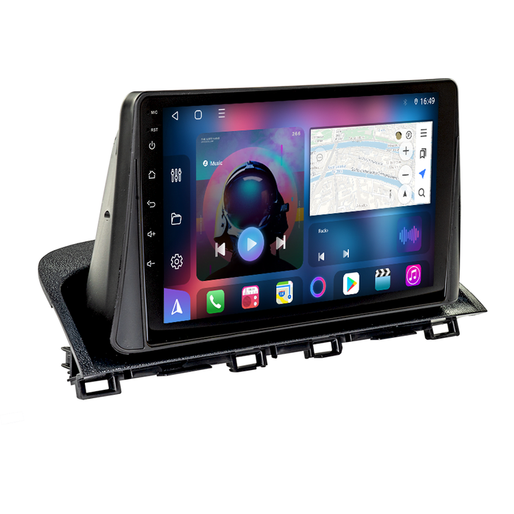 نظام الوسائط المتعددة كلايتون أندرويد، مازدا 3 2015, 8 جيجا بايت، 128 جيجا بايت - أسود