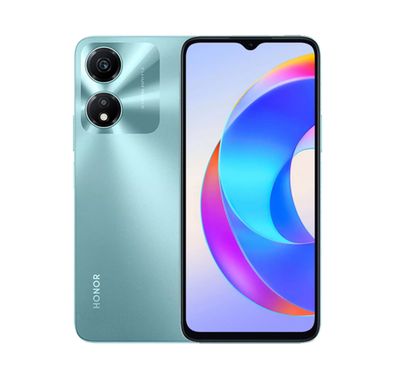 هاتف هواوي هونور X5 بلس إصدار TRA، 6.56 بوصة، 4 جيجابايت رام، 64 جيجابايت تخزين، 50 ميجابكسل، شريحتي اتصال، أندرويد 13، GSM، HGSM، HSPA، LSPA، LTE - أزرق سماوي