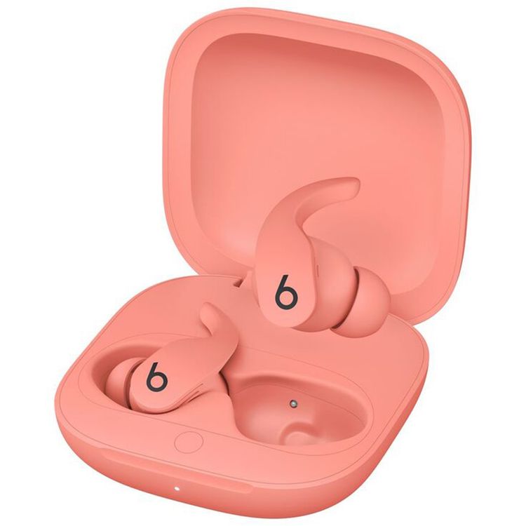 Beats Fit Pro True Wireless Earbuds, Noise Cancelling Earphones with High-Quality Call Performance, Secure-Fit Wingtips - Coral Pink