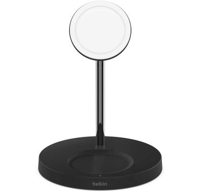 شاحن لاسلكي من بيلكن  WIZ010myBK شاحن لاسلكي 2 في 1 - أسود