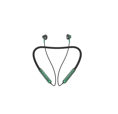 Devia Smart Series Silicone Neckband Headset | Ergonomic Design Bluetooth Headset - Gray / Silver